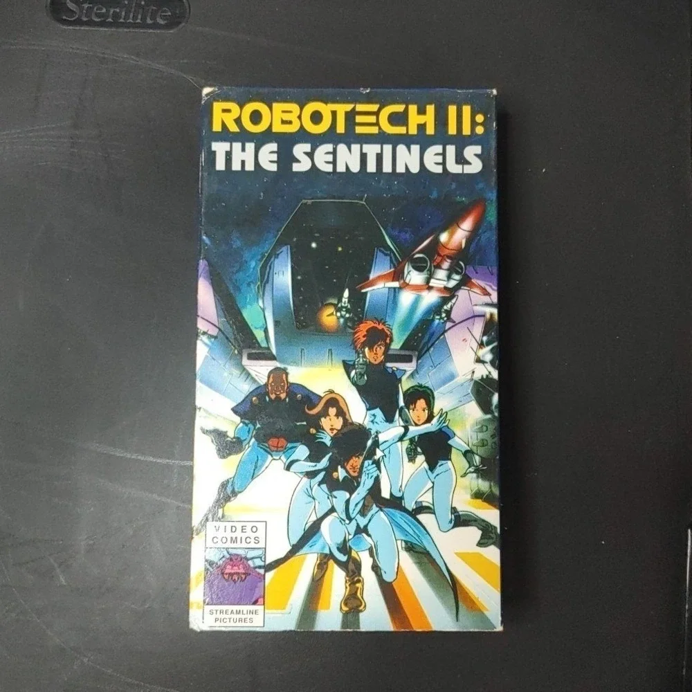 Robotech II: The Sentinels (VHS, 1986) Streamline Pictures Video Comics